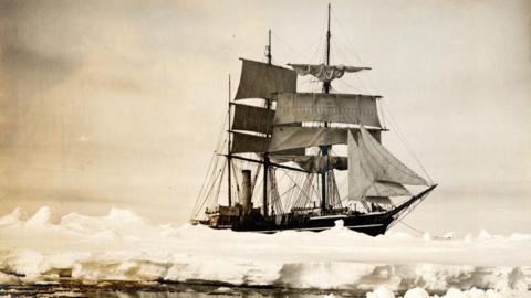 First detailed footage of Captain Scott’s shipwreck reveals intact features and marine life colonisation