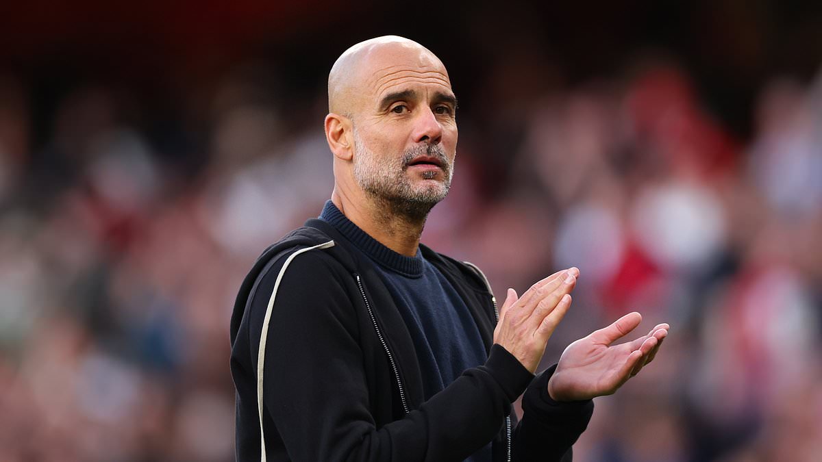 Guardiola hails return of City's fighting spirit after stoppage-time Arsenal draw