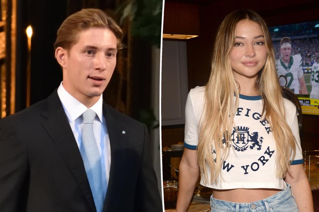 Madelyn Cline Seen With Prince Constantine-Alexios of Greece in New York City