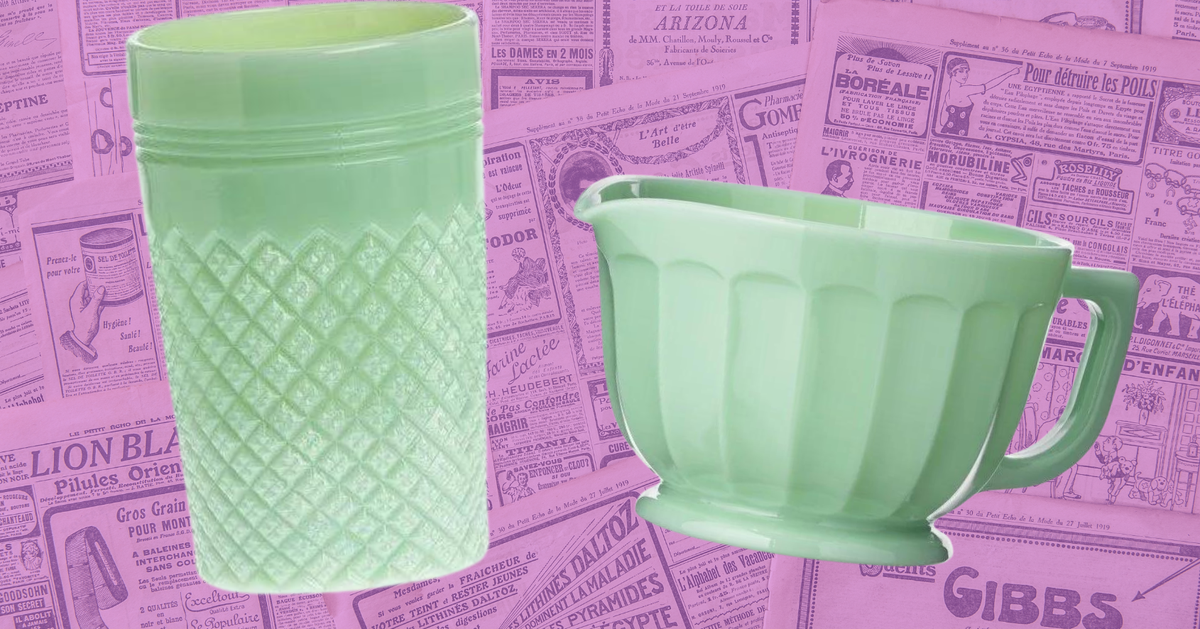 Meet Walmart's Treasure Trove Of Vintage-Style Jadeite Glassware