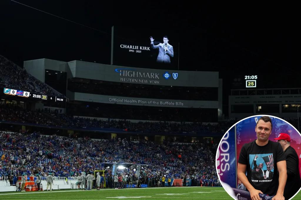 Bills join list of NFL teams to honor Charlie Kirk during ‘TNF’