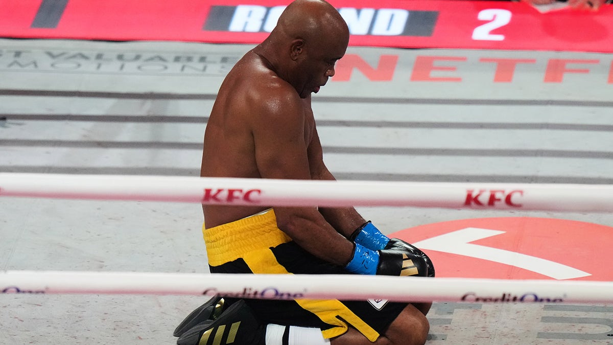 Anderson Silva celebration