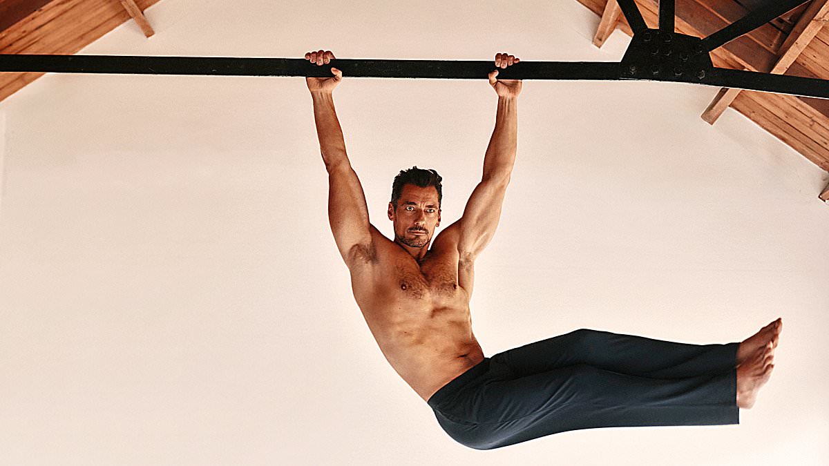 David Gandy reveals 45-minute routine, 4,000-calorie diet and new underwear line