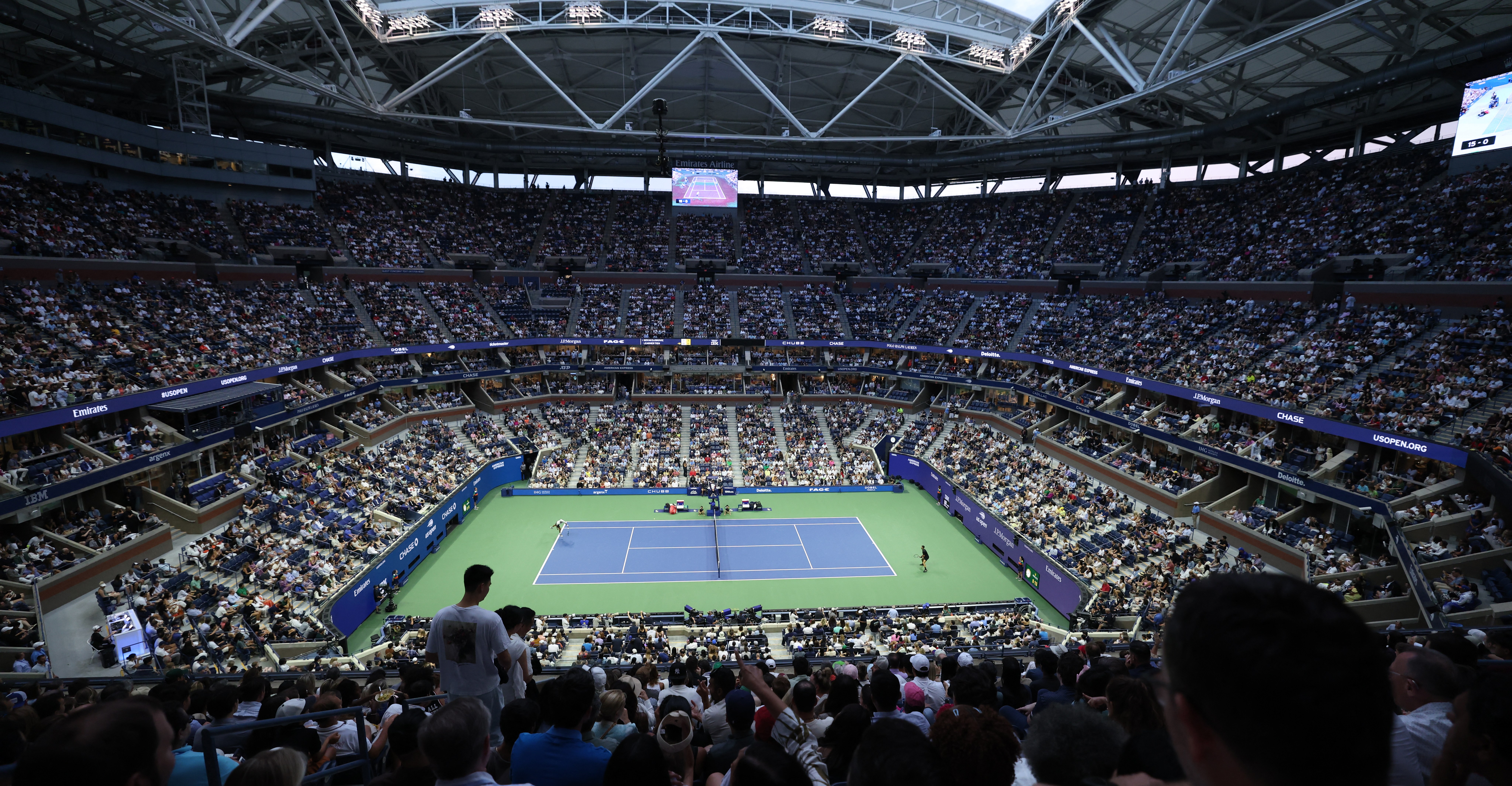 Fans’ constant chatter, festival atmosphere dampen acoustics at US Open, critics say