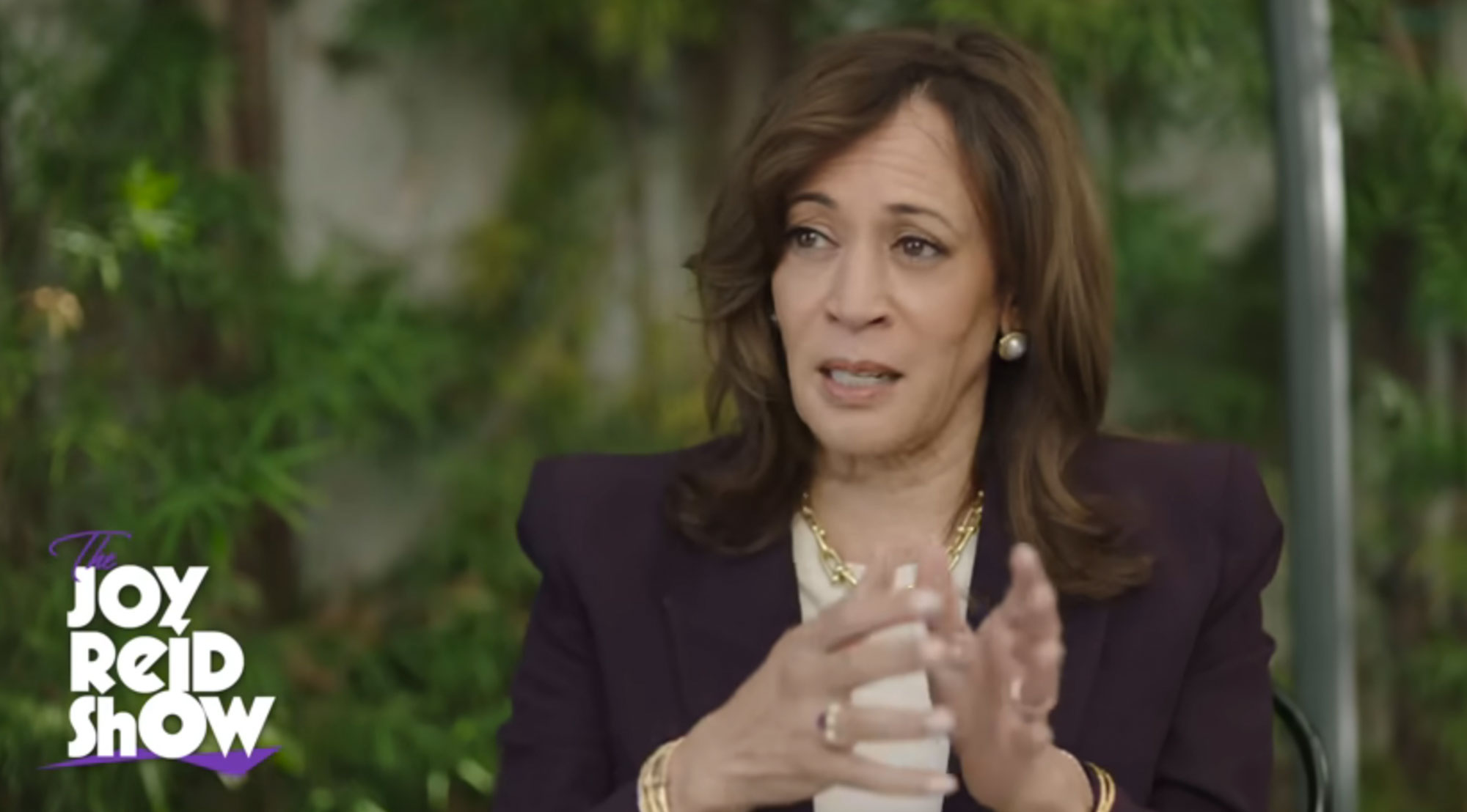 Kamala Harris tells Joy Reid