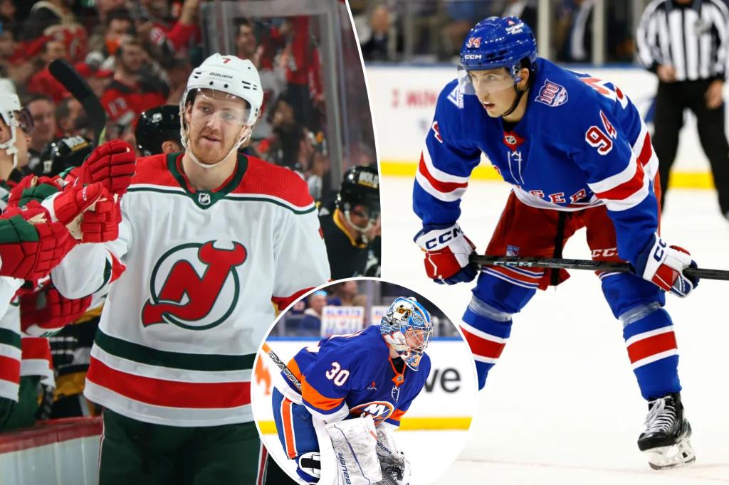 NHL betting odds split for Rangers, Islanders and Devils as 2025-26 season looms