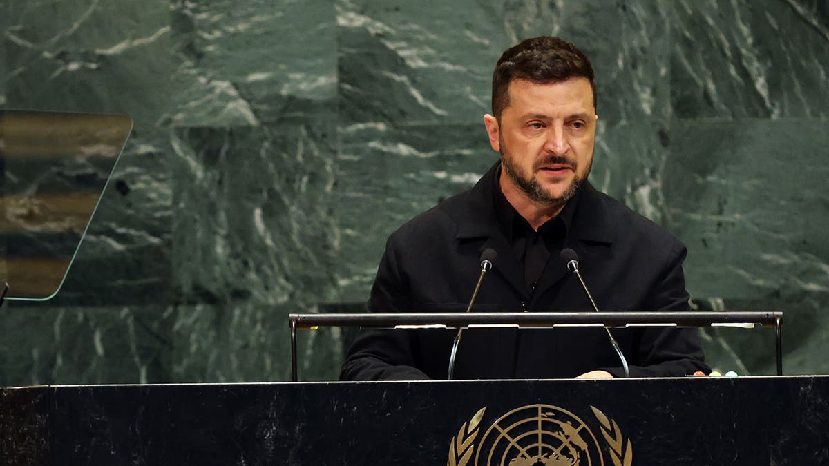 Zelenskyy UN General Assembly crowd