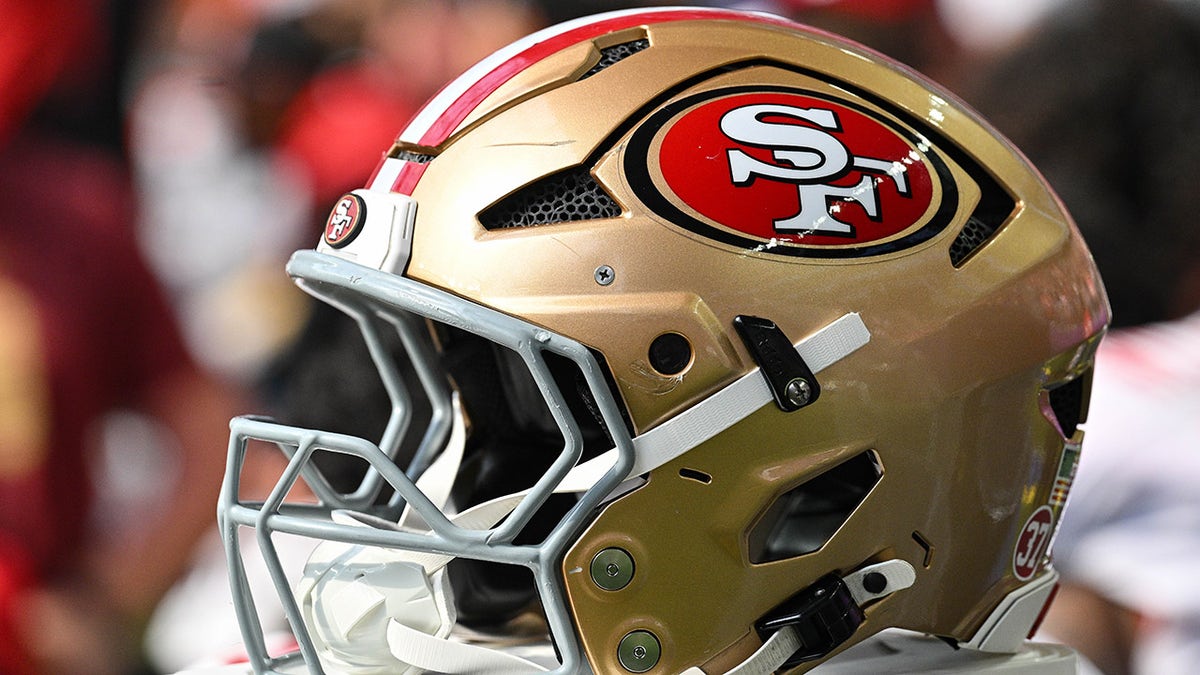 San Francisco 49ers helmet