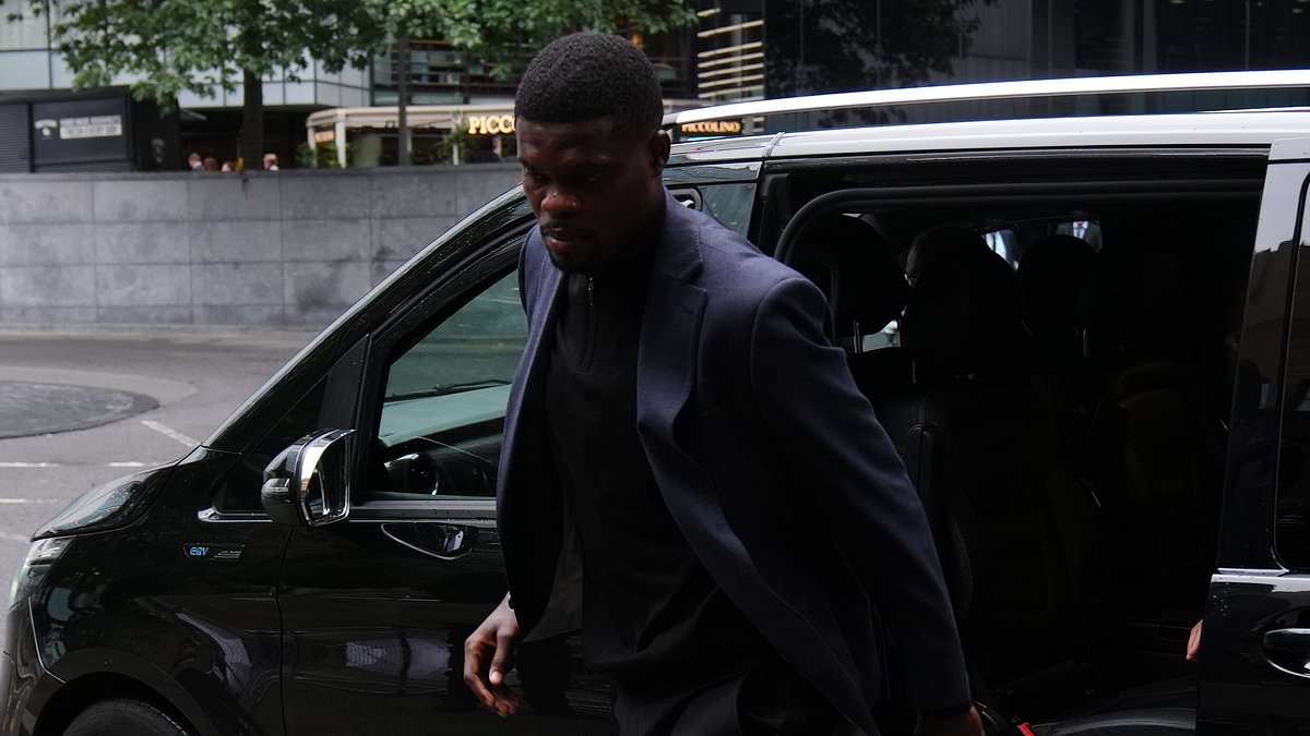 Thomas Partey appears at Southwark Crown Court on sexual offence charges