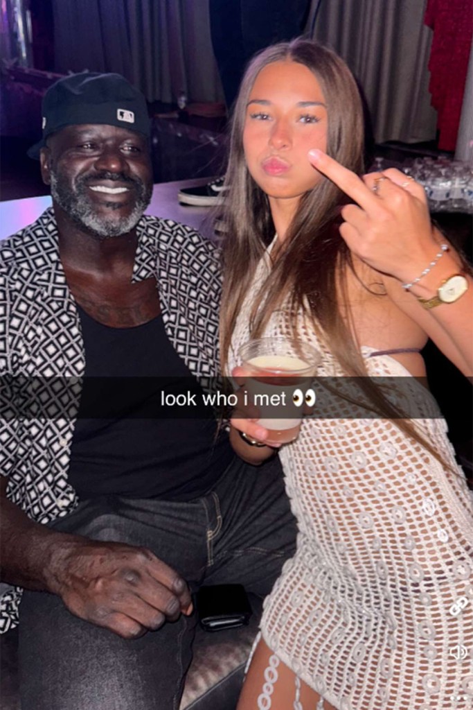 Sophie Rain parties with Shaquille O’Neal in Las Vegas for 21st birthday