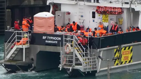 Rescue operations in the Channel