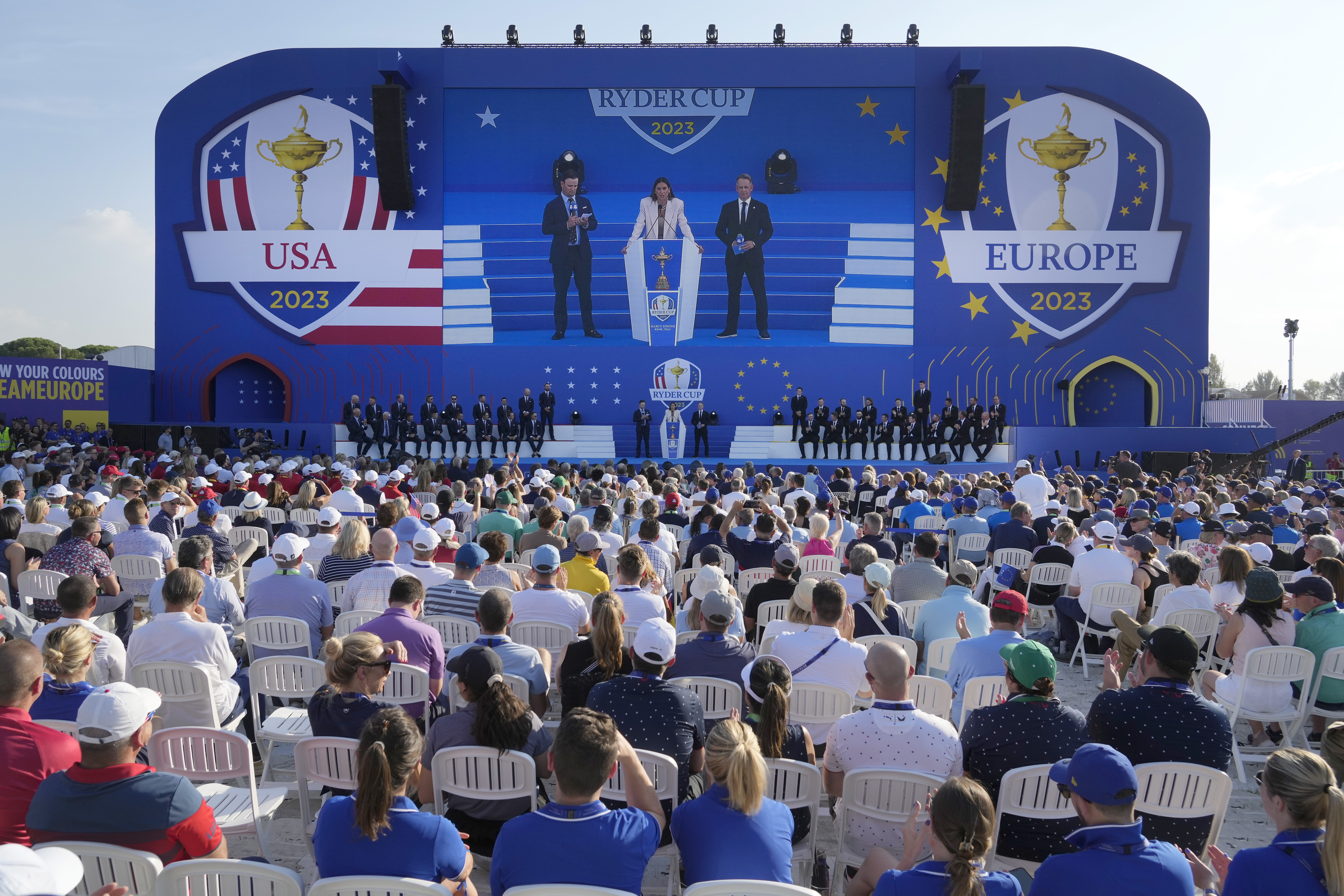 Ryder Cup opening ceremony moved up to Wednesday due to forecasted weather