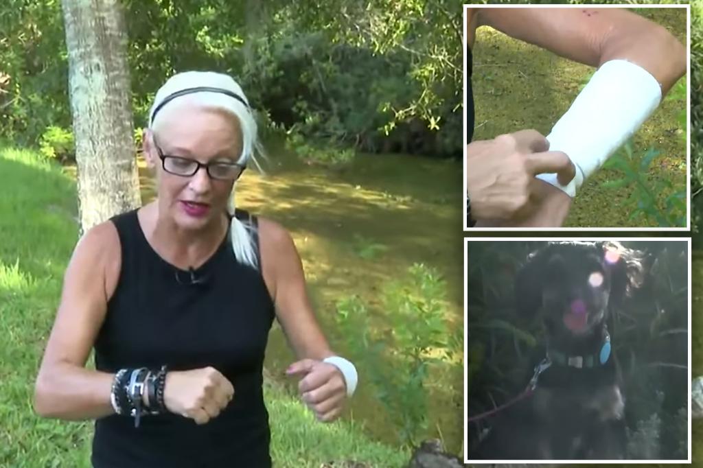 Florida woman fends off 5-foot alligator with bare hands to save puppy