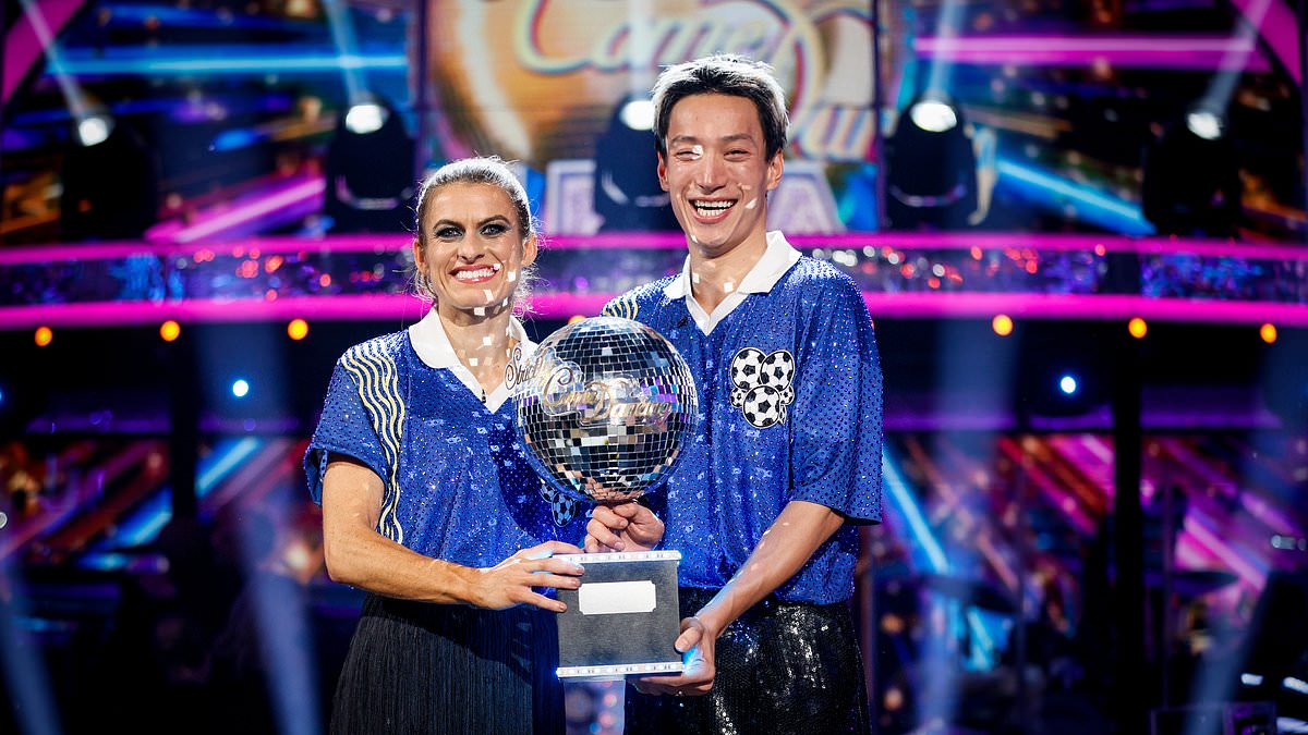 Karen Carney wins Glitterball as Strictly final bids farewell to Tess and Claudia