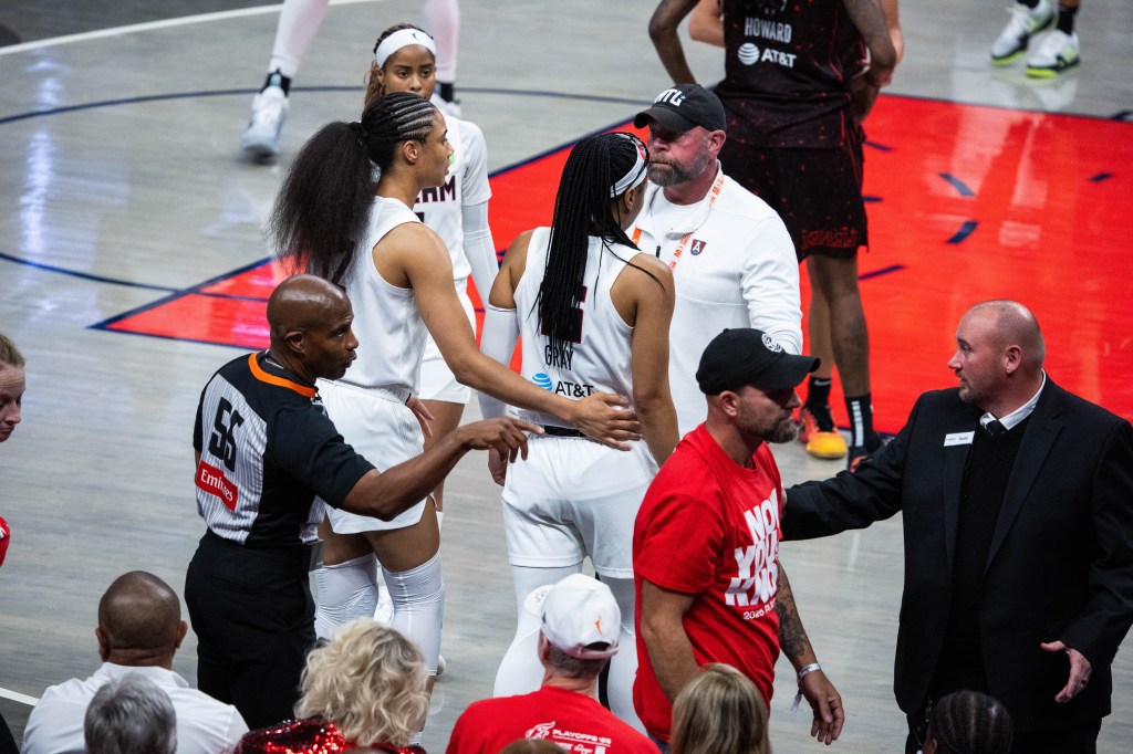 Two fans ejected after exchange with Allisha Gray during Fever playoff win