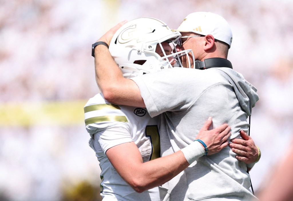 Georgia Tech head coach Brent Key