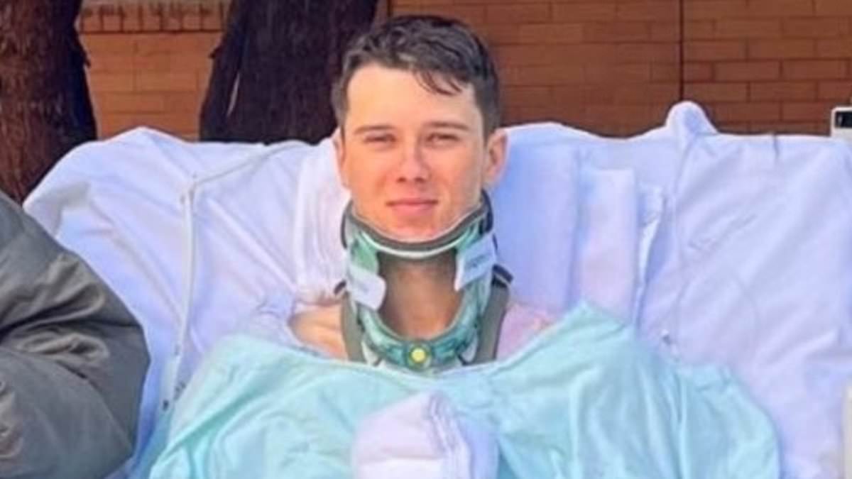 Apprentice jockey Tom Prebble left with major spinal injury after Warrnambool fall