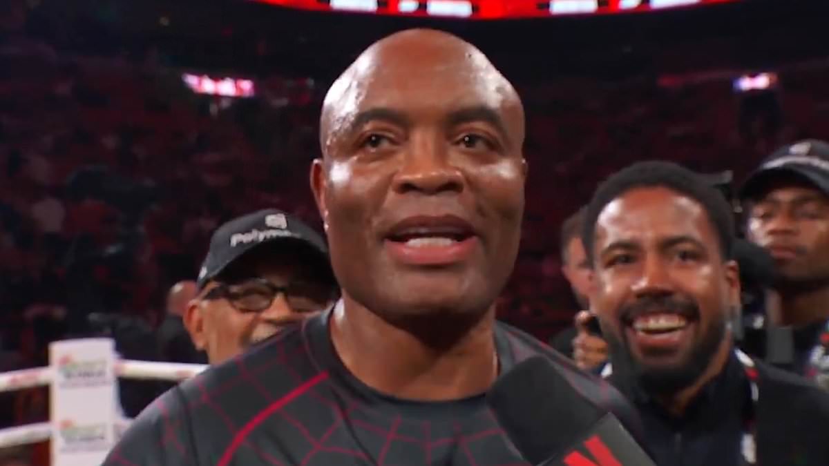 Anderson Silva shocks boxing world, announces police academy plan after KO win on Netflix card