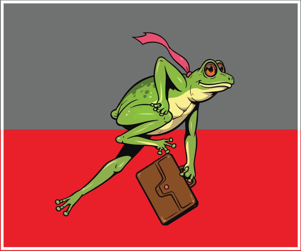 Smiling young professional in a modern office