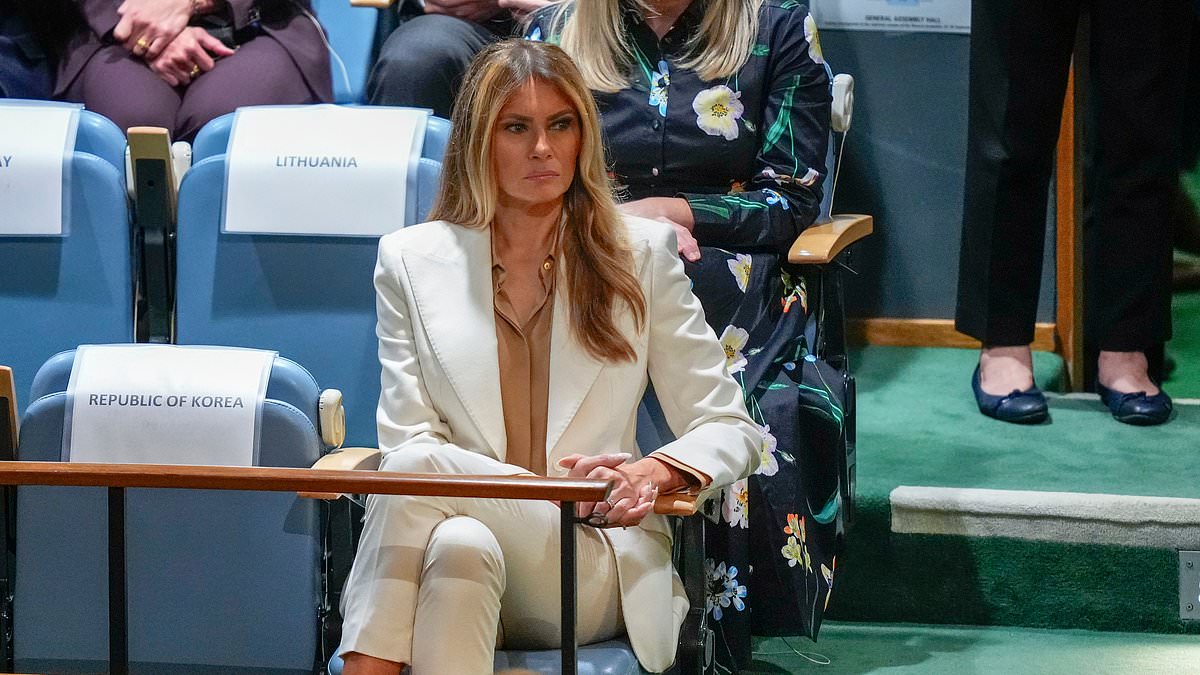 Trump's UN speech draws stern reactions as Melania's poker-face moment captivates observers
