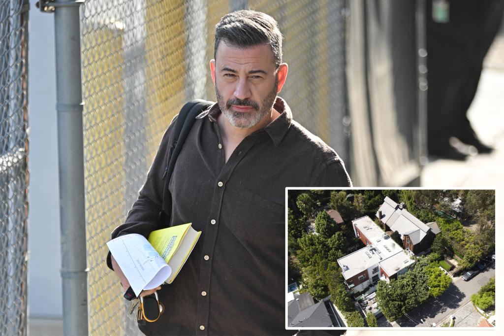 Fire near Jimmy Kimmel's Hollywood Hills home follows suspension fallout