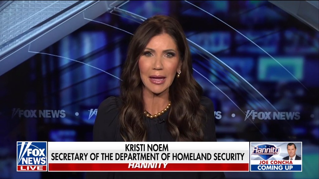Noem slams Newsom’s ‘really menacing’ warning as Secret Service threat review launches