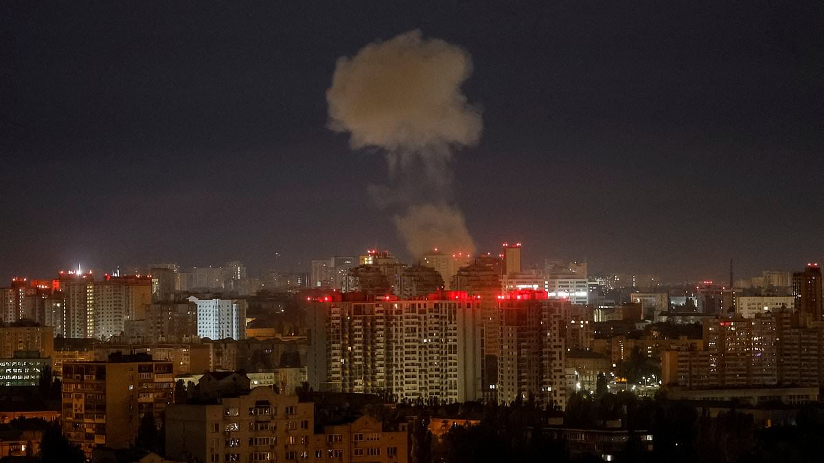 NATO jets scramble as Putin launches massive drone and missile attack on Ukraine