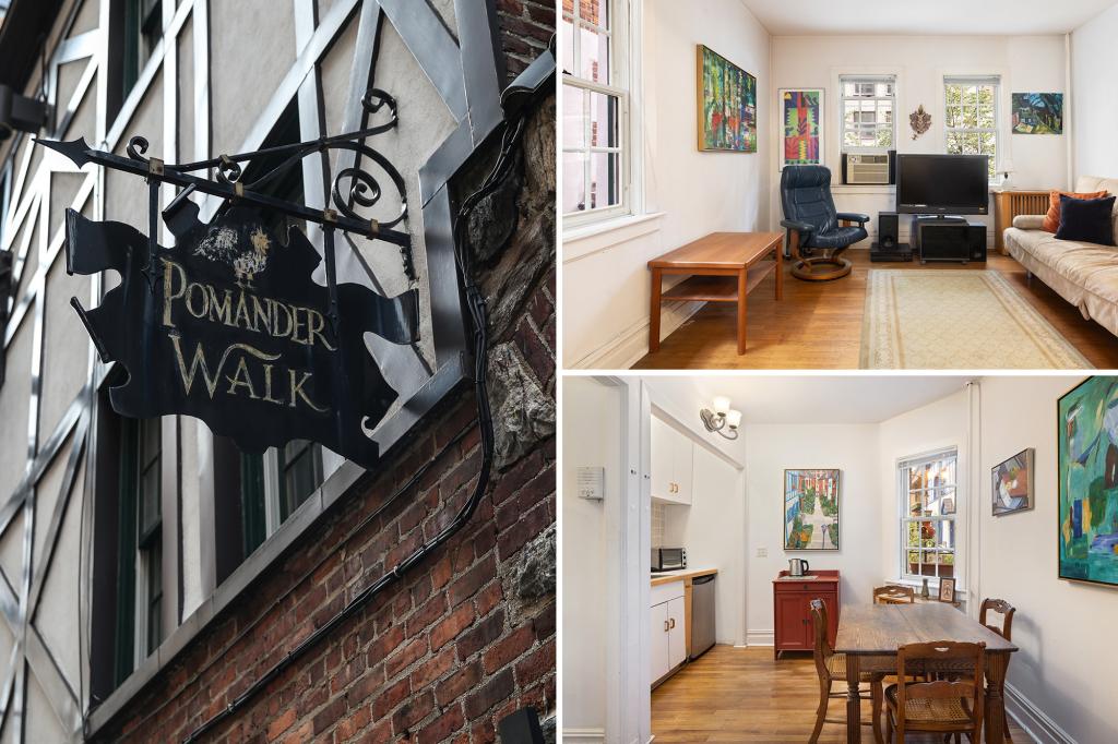 Two Pomander Walk co-ops on Upper West Side listed for $1.39 million