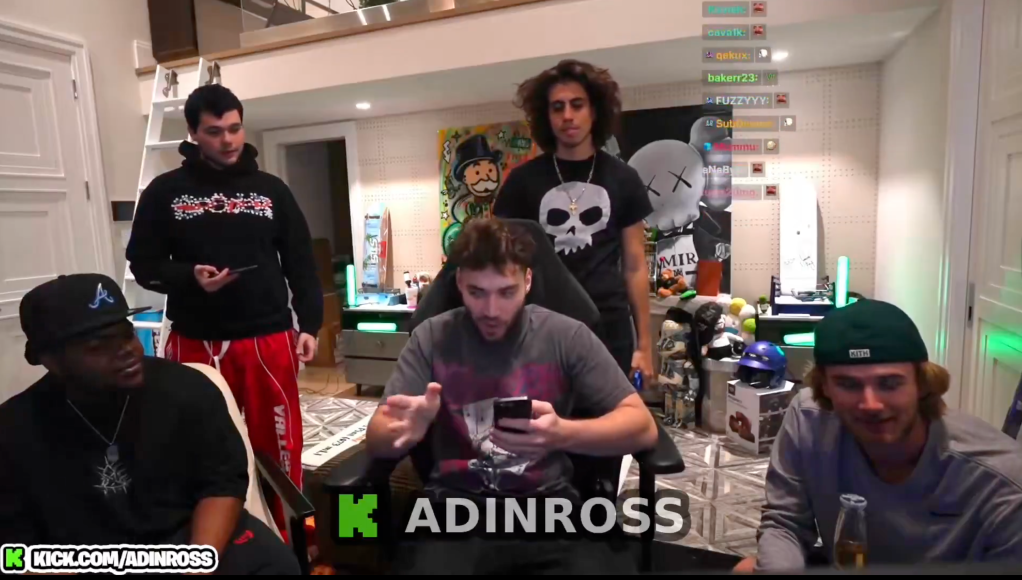 Streamer Adin Ross says he flipped $1 million bet before Canelo-Crawford; betting activity draws scrutiny