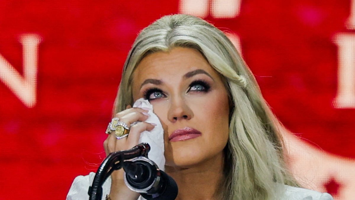 Erika Kirk forgives alleged killer at Charlie Kirk memorial as crowd honors activist and calls for revival