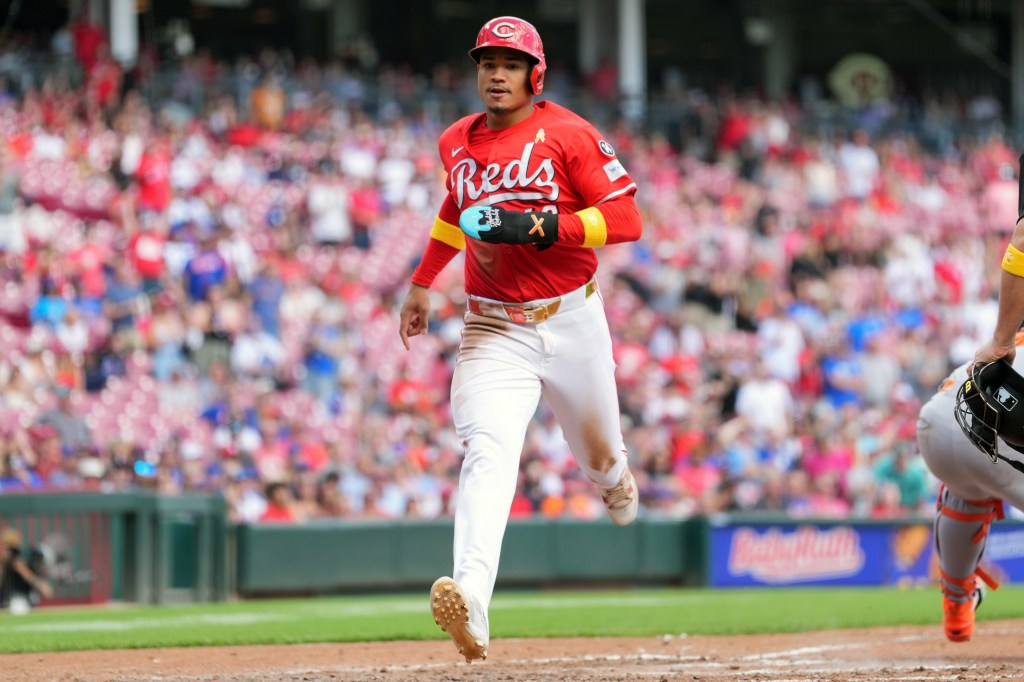 Noelvi Marte of the Cincinnati Reds