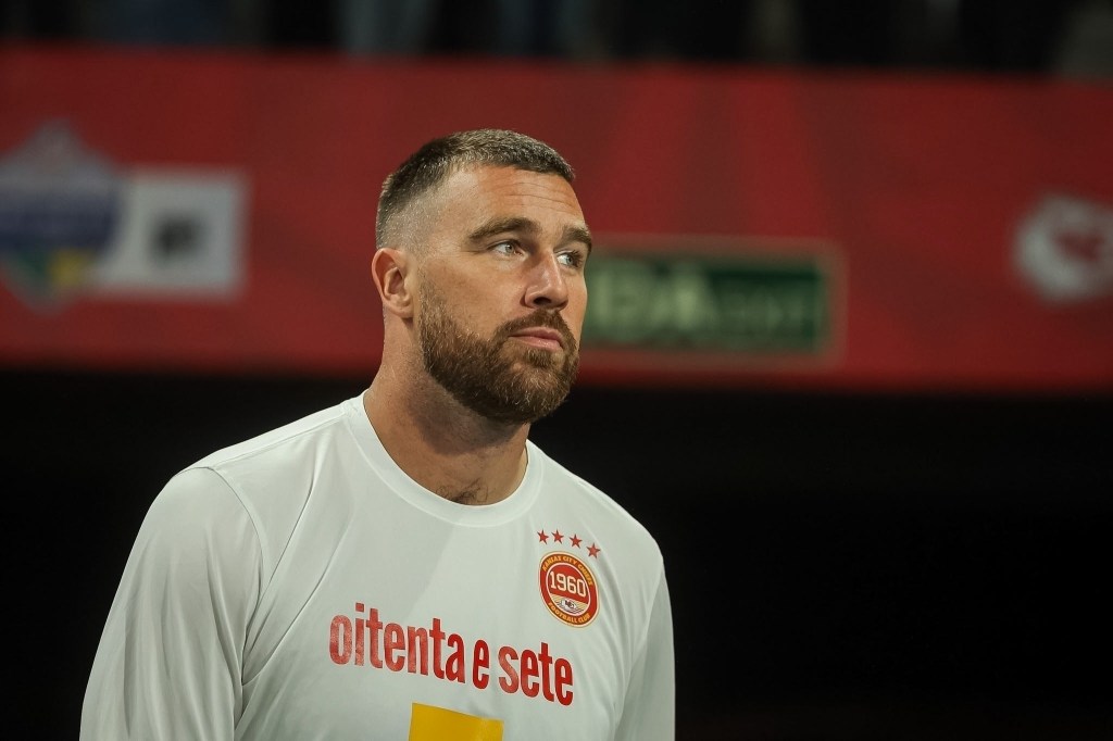 Travis Kelce and George Kittle at TEU