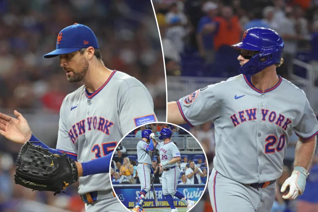 Mets stay alive in playoff chase with six-scoreless innings from Clay Holmes in 5-0 win over Marlins