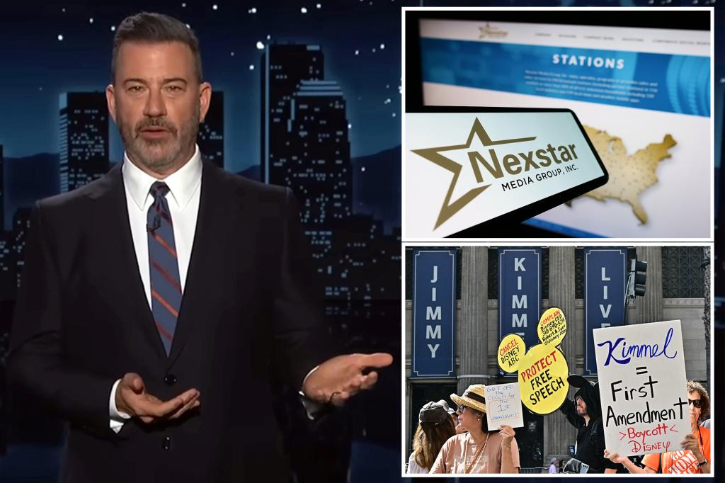 Nexstar, Sinclair Preempt Jimmy Kimmel Live! Over Charlie Kirk Controversy