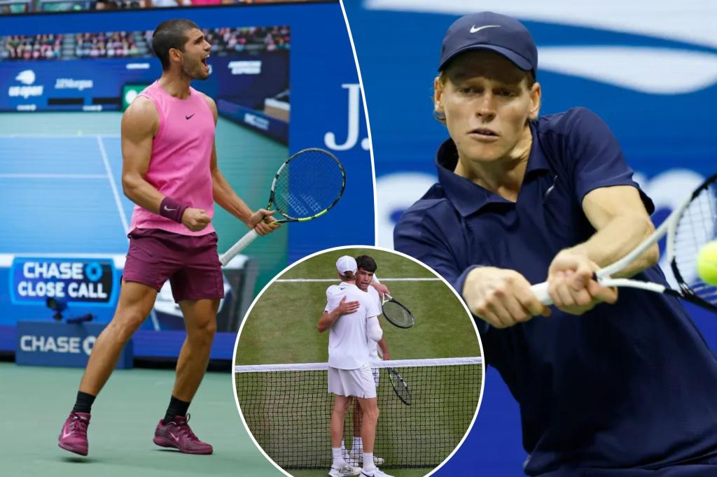 Sinner, Alcaraz Set for Third Straight Grand Slam Final at U.S. Open in Rare Rivalry Showdown