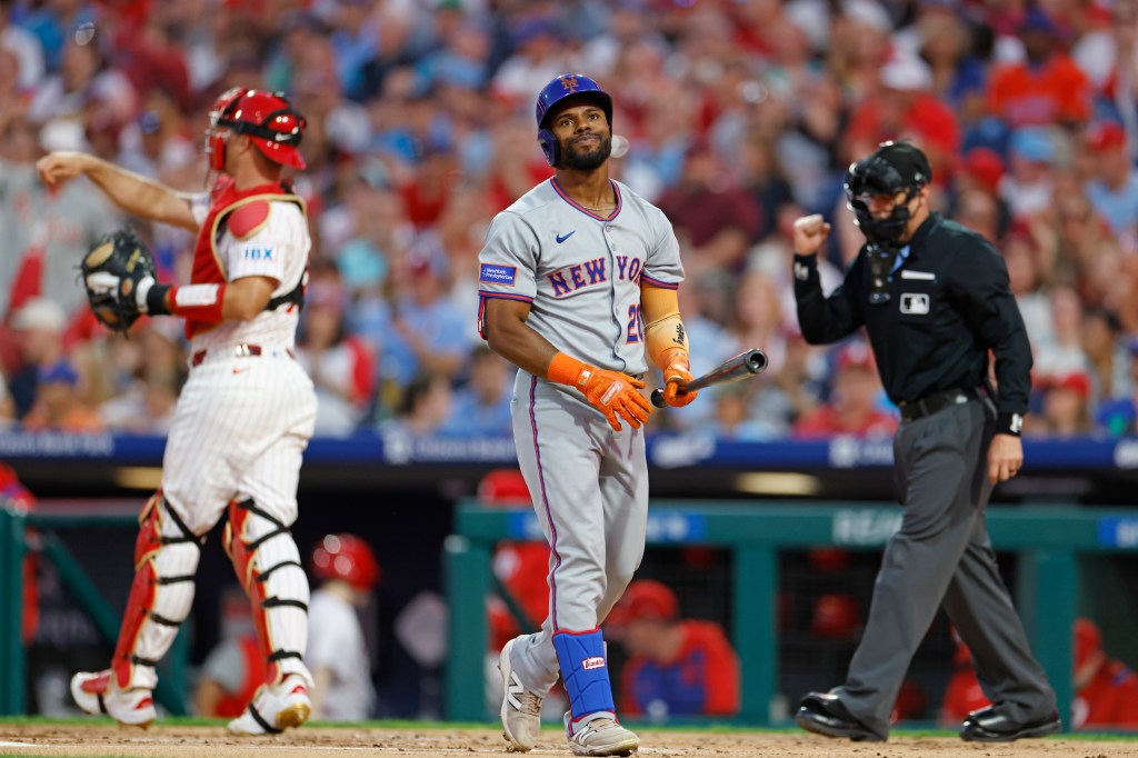 Mets reaction during game