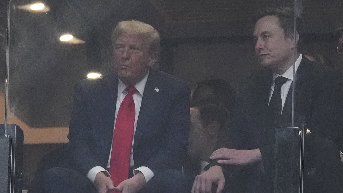 Trump downplays Musk reconciliation after Charlie Kirk memorial sighting
