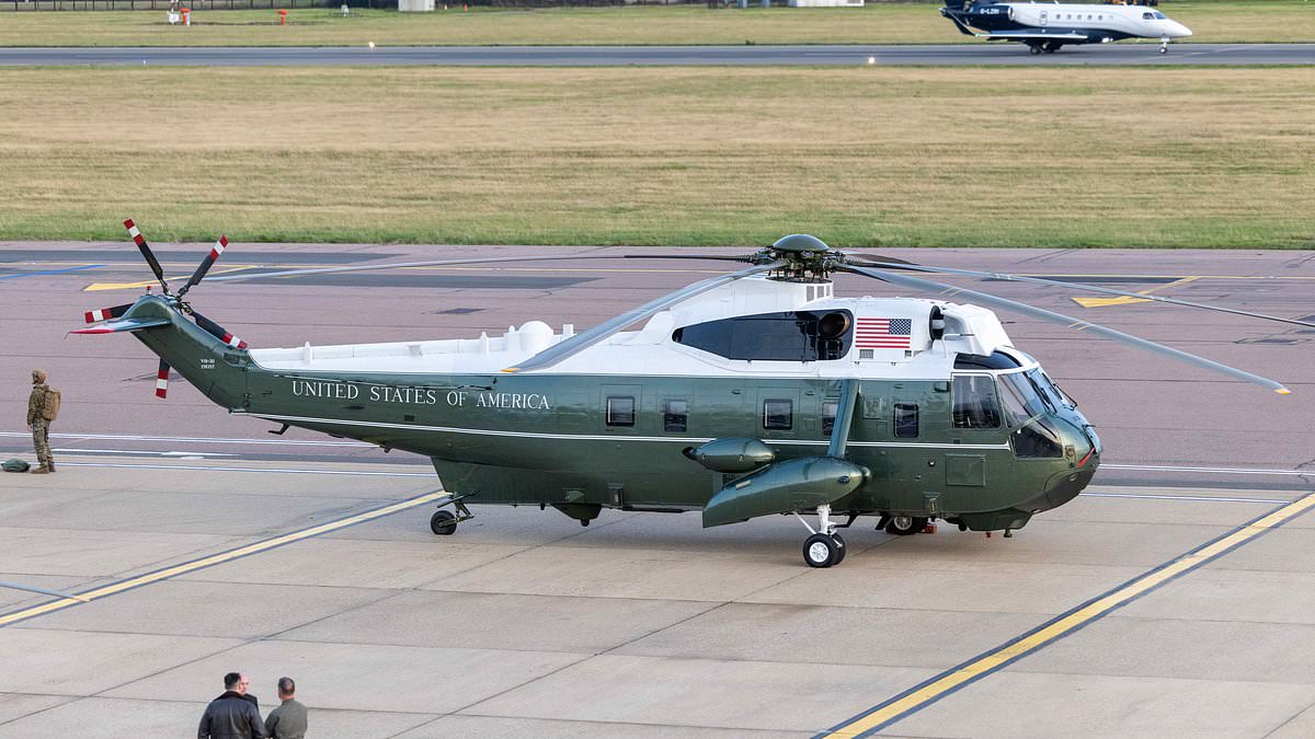 Emergency landing of Trump’s Marine One underscores delays in replacing presidential helicopter fleet