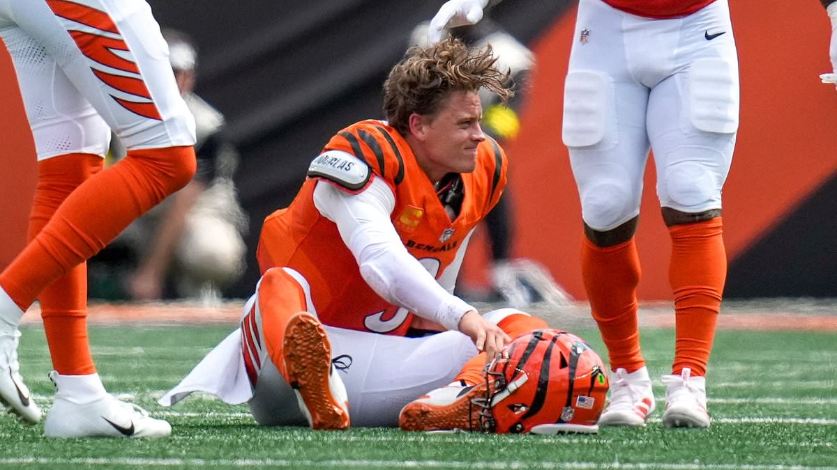 Joe Burrow Diagnosed with Turf Toe and Torn Ligaments; Expected to Miss Several Weeks