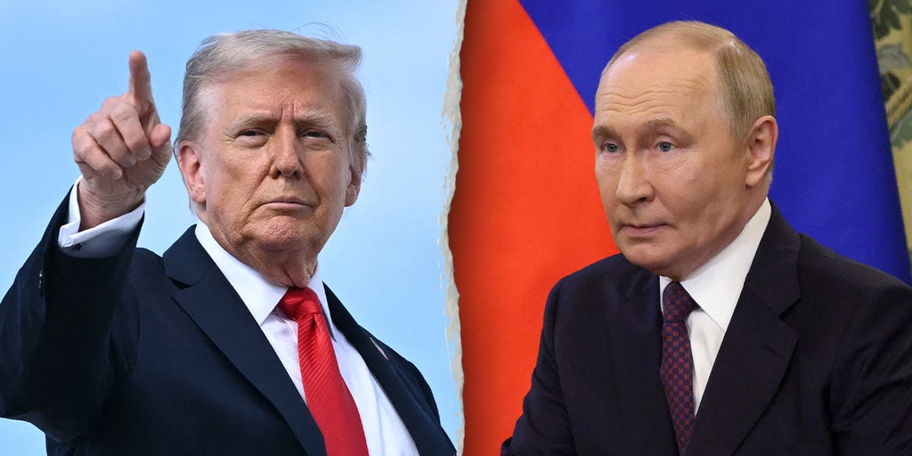 Donald Trump and Vladimir Putin