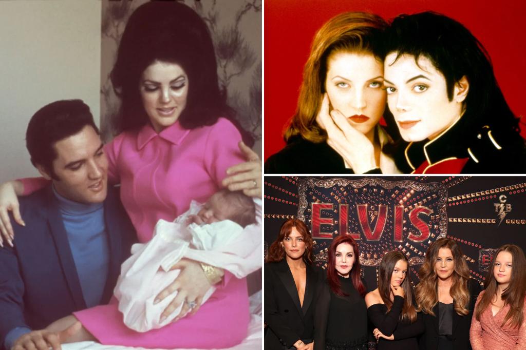 Priscilla Presley collage