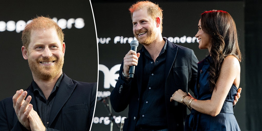 Harry and Meghan make first joint public appearance since reunion with Charles at Santa Barbara fundraiser