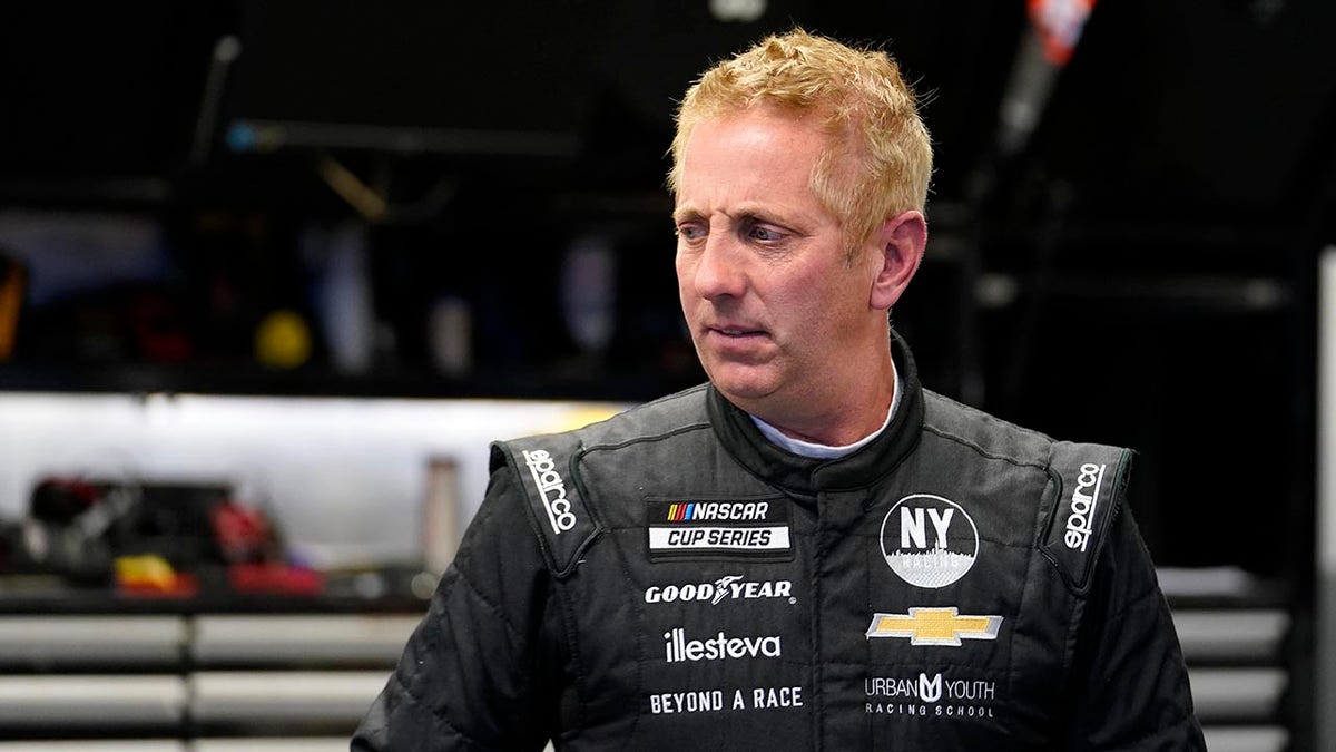 Greg Biffle during a NASCAR event