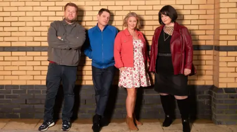 Joanna Page at an interview