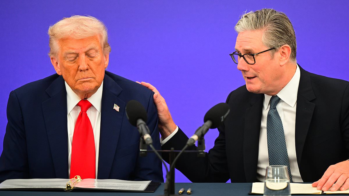 Starmer and Trump pledge renewed UK-US ties as Chequers visit unfolds