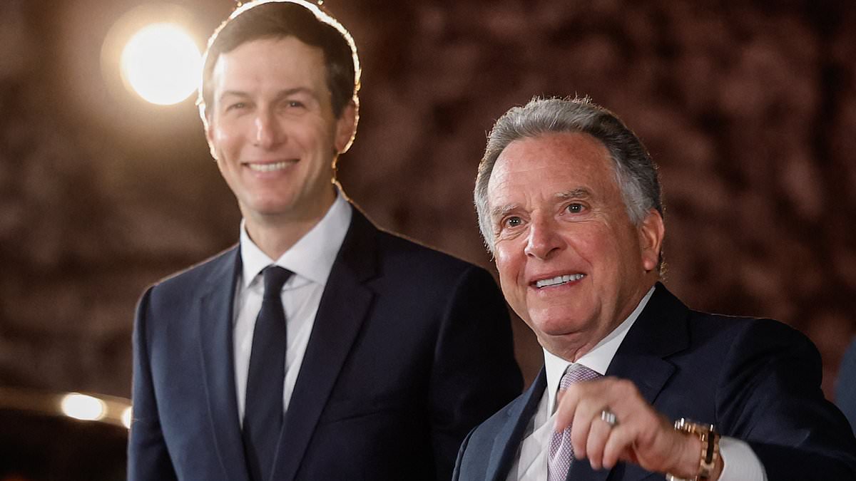 Kushner and Witkoff Unveil $112.1 Billion Gaza Redevelopment Plan