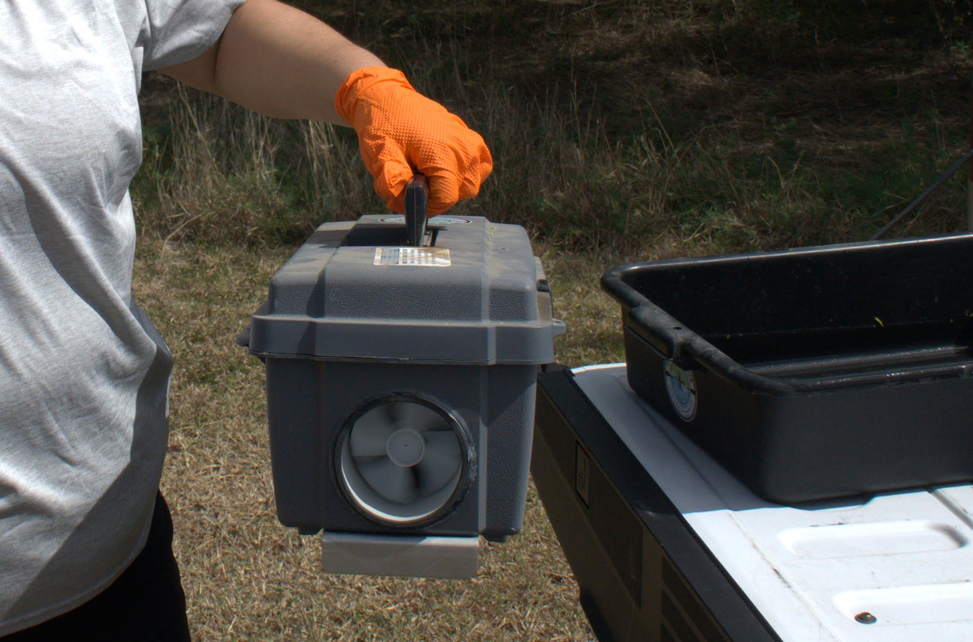 Fieldwork and testing in Brownsville