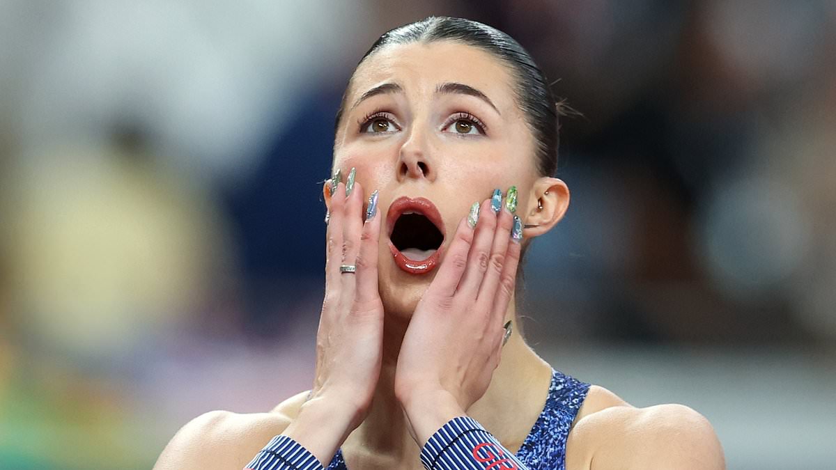 Britain's Amy Hunt earns world silver in the 200m, signaling a comeback on the world stage