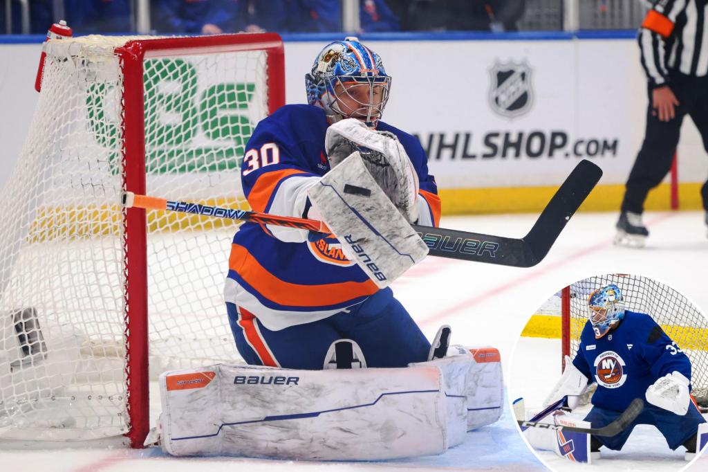 Islanders' depth tested behind Sorokin as backup plan takes center stage