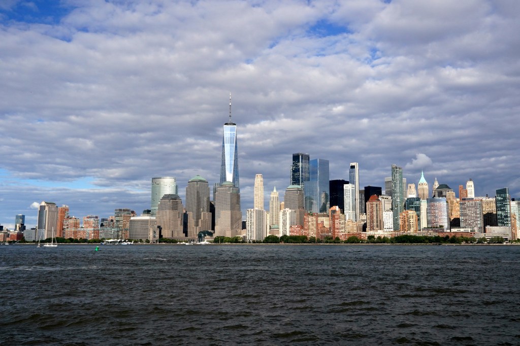 Lower Manhattan cityscape